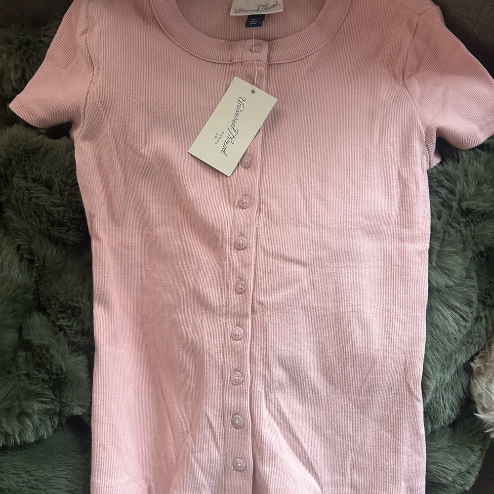 Universal Thread Light Pink Kids Button Down Shirt